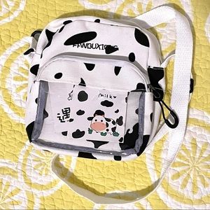 Cow Print Cute Mini Purse!!